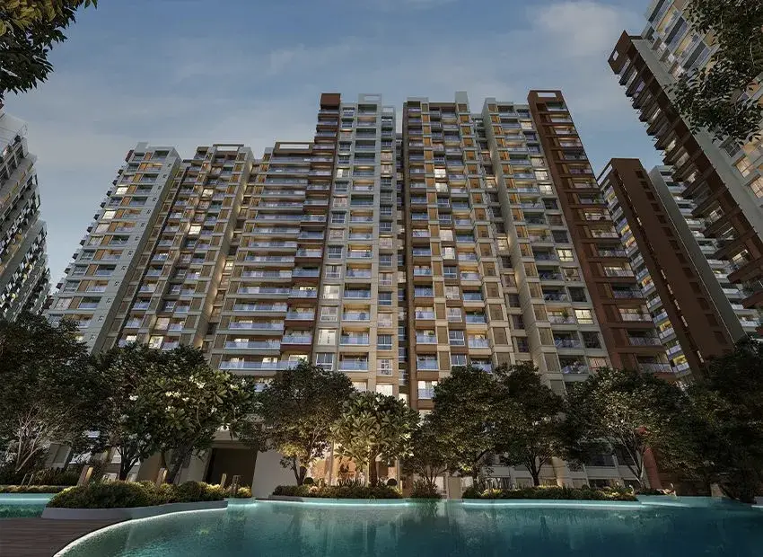 Prestige Evergreen Raintree Park indicative master plan Whitefield